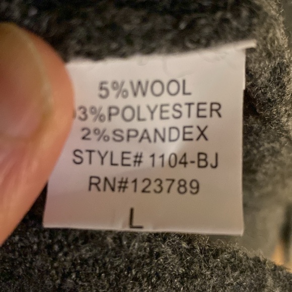 CJLA Jaxon duster hooded cardigan size L - Picture 6 of 6